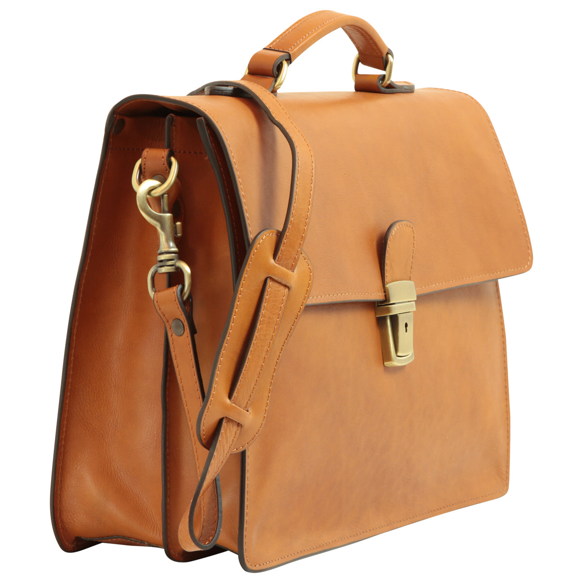 Leather Computer Bags for Men – Brown Colonial