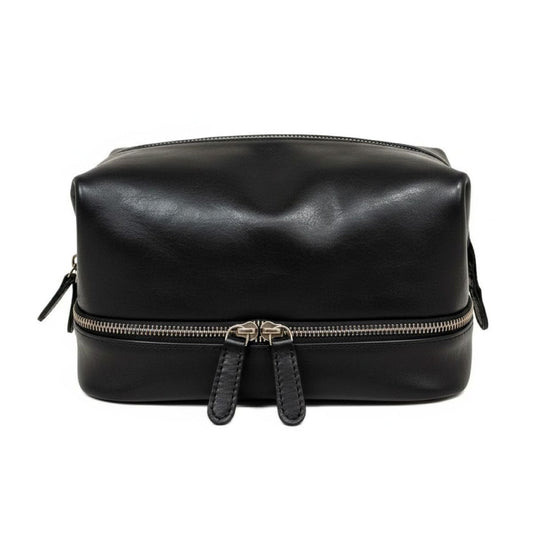 Beauty case with double compartment - Black